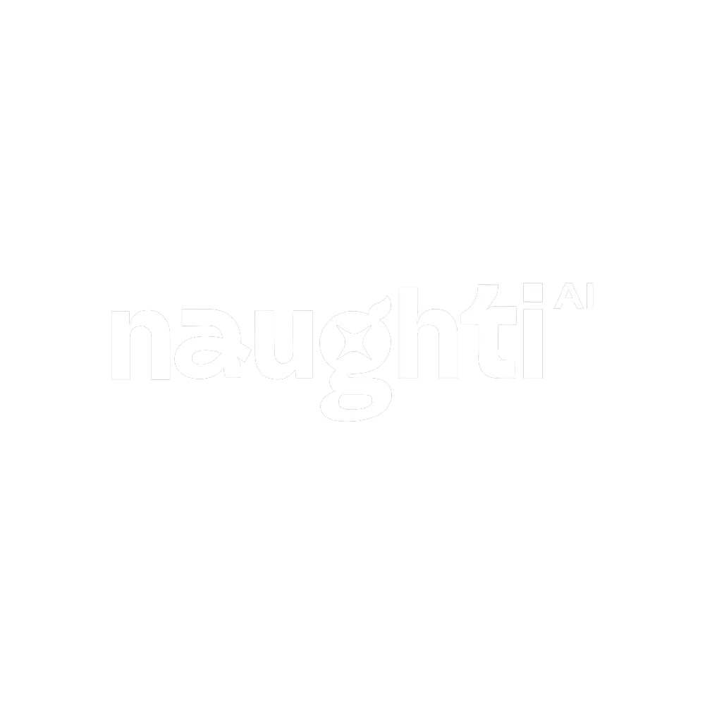 Naughti ai logo offer square